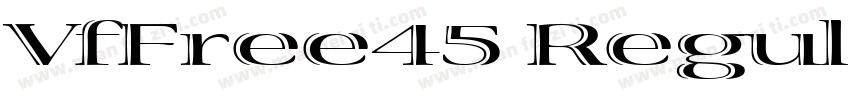 VfFree45 Regular字体转换